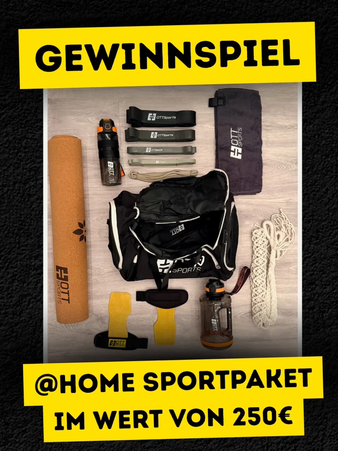 Originalbeitragsbild: Ott Sports Sportpaket im Wert von 250 Euro