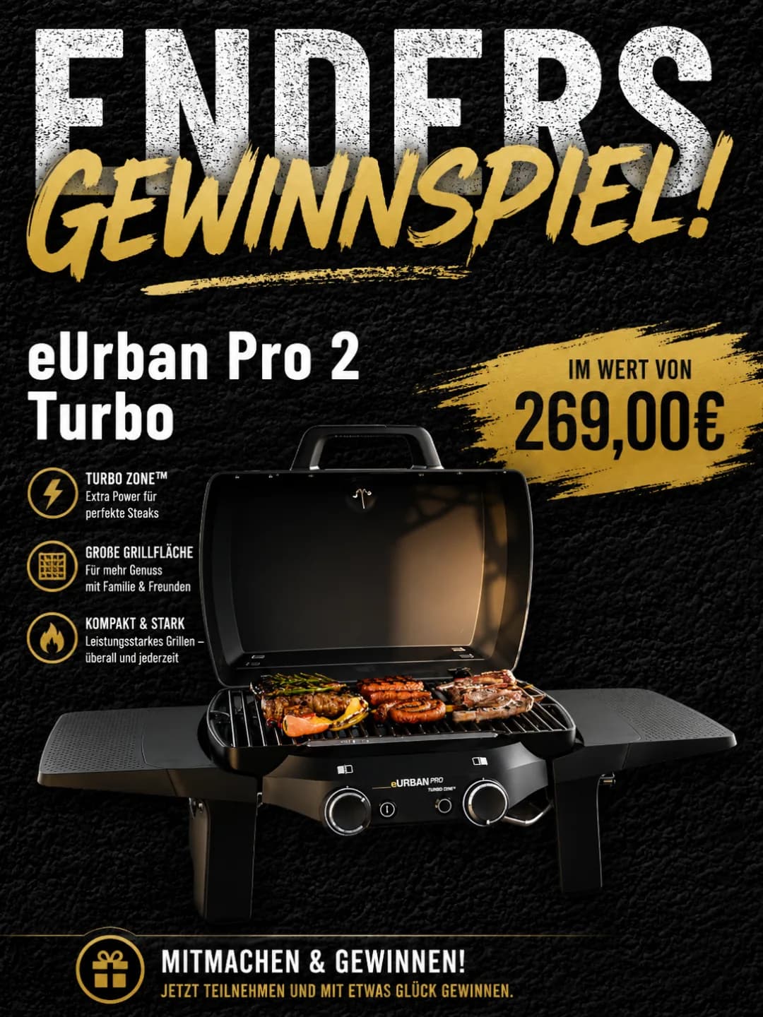 Originalbeitragsbild: Enders E Urban Pro 2 Turbo Grill