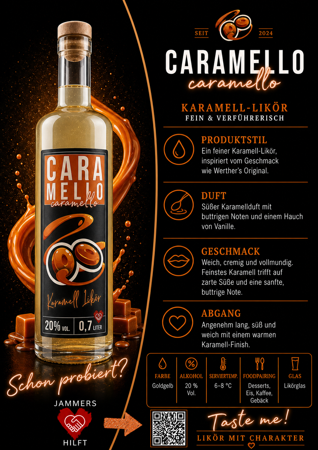 Caramello — Karamell-Likör