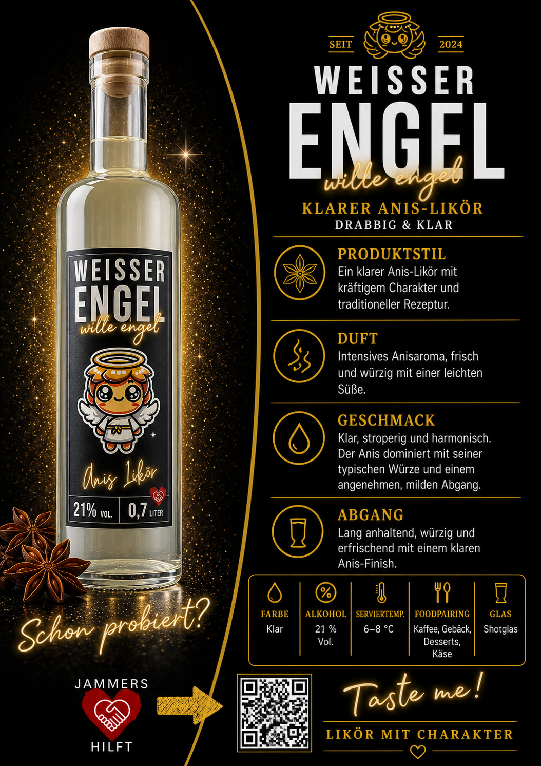 Weisser Engel — Anis-Likör
