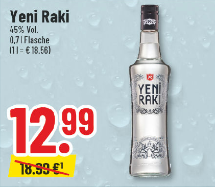 Aanbieding: Yeni Raki, 45% Vol.