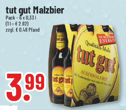Aanbieding: tut gut moutbier