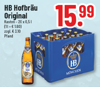 Aanbieding: HB Hofbräu Original