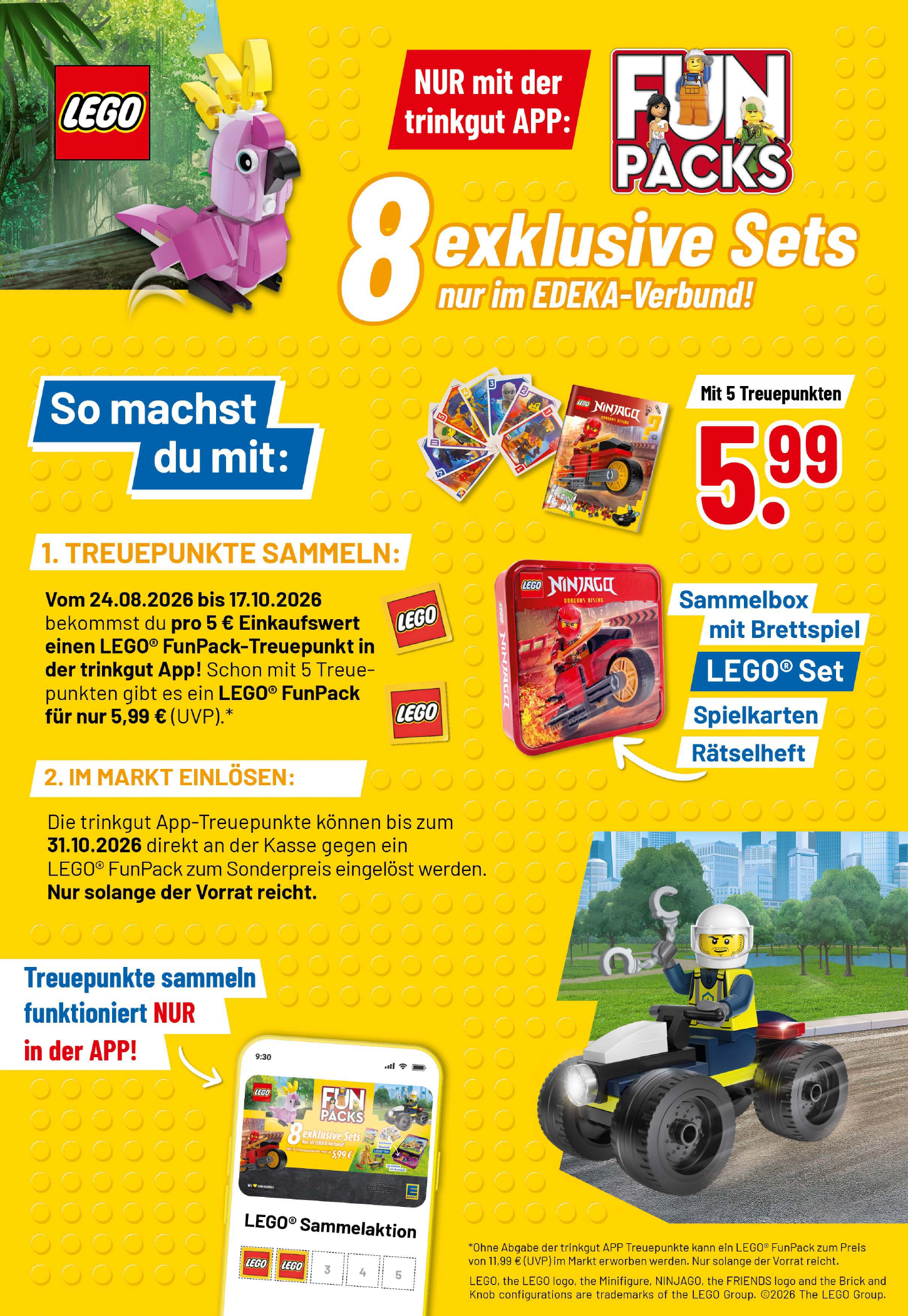 Aanbieding: LEGO FunPack - spaaractie
