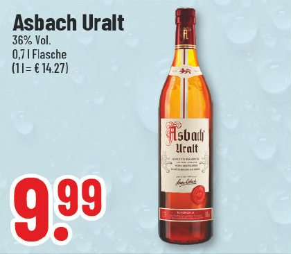 Aanbieding: Asbach Uralt, 36% Vol.