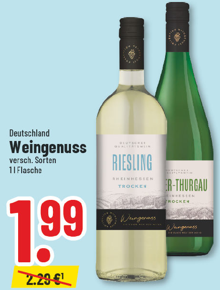 Aanbieding: Weingenuss (Duitsland), verschillende soorten