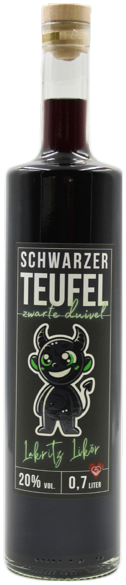 Schwarzer Teufel – originele fles