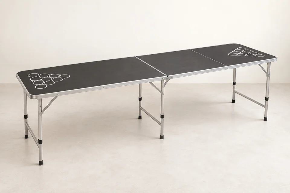 Voorbeeldafbeelding: bierpongtafel